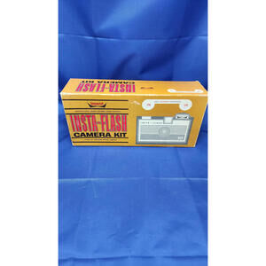 Imperial Insta-Flash 126 Camera Kit Vintage with Original‎ Box Stock #501